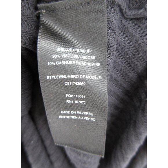 Alice Olivia Dress Medium Cashmere Blend Minimalist Asymmetrical Hem - Picture 9 of 10